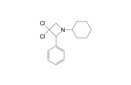 1-CYCLOHEXYL-3,3-DICHLORO-2-PHENYL-AZETIDINE