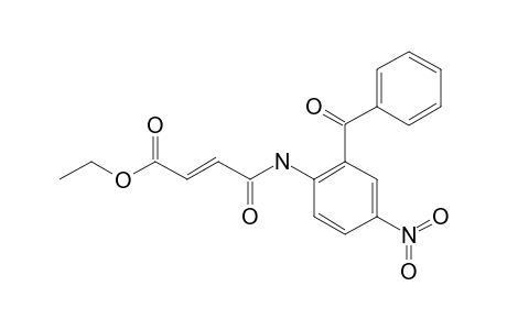 ETHYL-3-[N-(2-BENZOYL-4-NITROPHENYL)-CARBAMOYL]-ACRYLATE