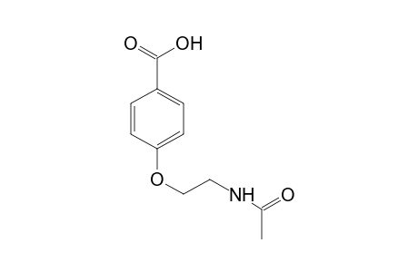 Benzoic acid, 4-[2-(acetylamino)ethoxy]-