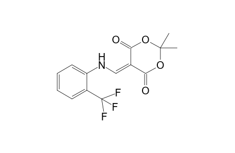 2,2-Dimethyl-5-{([(2-(trifluoromethyl)phenyl}amino]methylene)-1,3-dioxane-4,6-dione