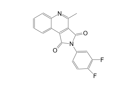 1H-pyrrolo[3,4-c]quinoline-1,3(2H)-dione, 2-(3,4-difluorophenyl)-4-methyl-