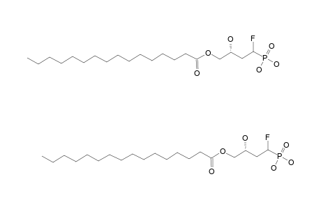 [1-FLUORO-3-(R)-HYDROXYL-4-(PALMITOYLOXY)-BUTYL]-PHOSPHONATE