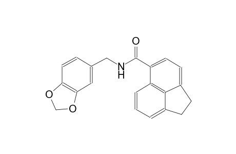 5-acenaphthylenecarboxamide, N-(1,3-benzodioxol-5-ylmethyl)-1,2-dihydro-