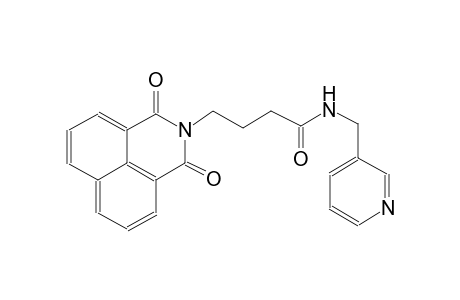 4-(1,3-dioxo-1H-benzo[de]isoquinolin-2(3H)-yl)-N-(3-pyridinylmethyl)butanamide