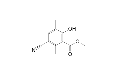 Methyl 3-Cyano-6-hydroxy-2,5-dimethylbenzoate