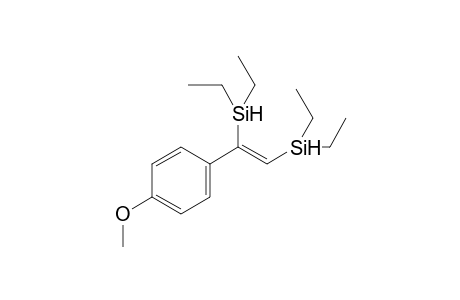 (Z)-(1-(4-Methoxyphenyl)ethene-1,2-diyl)bis(diethylsilane)
