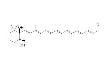 10'-Apo-.beta.,.psi.-carotenal, 5,6-dihydro-5,6-dihydroxy-, (5R,6R)-