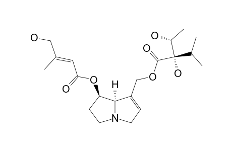 PHYCNANTHINE;7-(4-HYDROXYSENECIOYL)-9-(+)-TRACHELANTHYLRETRONECINE