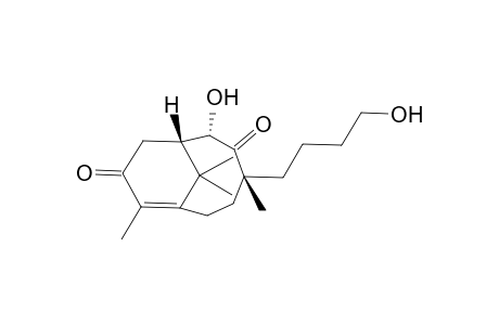 (1S,2S,4R)-2-hydroxy-4-(4-hydroxybutyl)-4,8,11,11-tetramethylbicyclo[5.3.1]undec-7-ene-3,9-dione