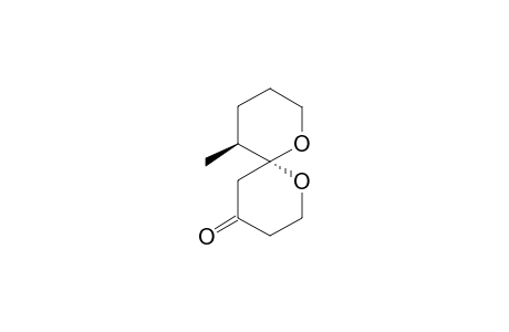 (6R,11S)-11-Methyl-1,7-dioxaspiro[5.5]undecan-4-one