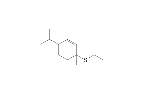 3-(ethylthio)-3-methyl-6-propan-2-ylcyclohexene