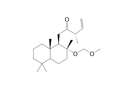 8.alpha.-(Methoxymethoxy)-13-methyl-labd-14-en-12-one