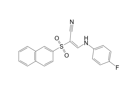 Propennitrile, 3-(4-fluorophenylamino)-2-(2-naphthylsulfonyl)-