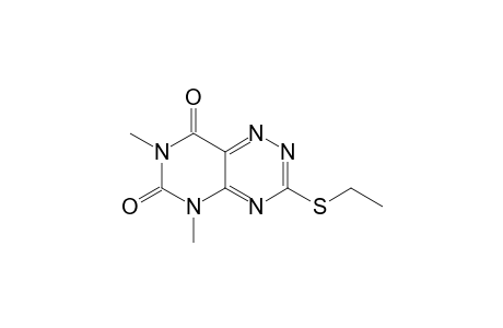 3-(ethylsulfanyl)-5,7-dimethylpyrimido[4,5-e][1,2,4]triazine-6,8(5H,7H)-dione