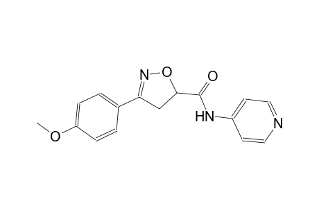 5-isoxazolecarboxamide, 4,5-dihydro-3-(4-methoxyphenyl)-N-(4-pyridinyl)-