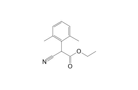 2-cyano-2-(2,6-dimethylphenyl)acetic acid ethyl ester