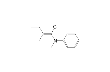 1-Chloro-1-N(.alpha.-methylanilino)-2-methylbuta-1',3'-diene
