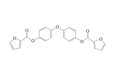 4-[4-(2-Furoyloxy)phenoxy]phenyl 2-furoate