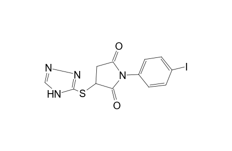 1-(4-Iodo-phenyl)-3-(4H-[1,2,4]triazol-3-ylsulfanyl)-pyrrolidine-2,5-dione
