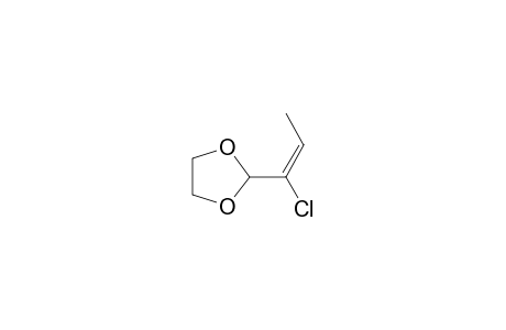 2-(1'-Chloroprop-1'-enyl)-1,3-dioxolane