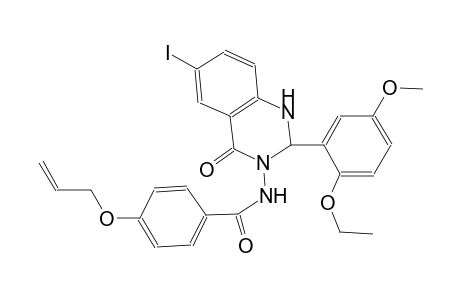 4-(allyloxy)-N-(2-(2-ethoxy-5-methoxyphenyl)-6-iodo-4-oxo-1,4-dihydro-3(2H)-quinazolinyl)benzamide