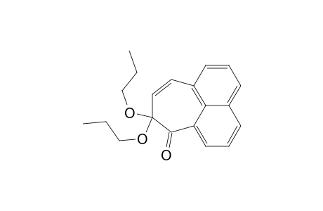 Cyclohepta[de]naphthalen-7(8H)-one, 8,8-dipropoxy-