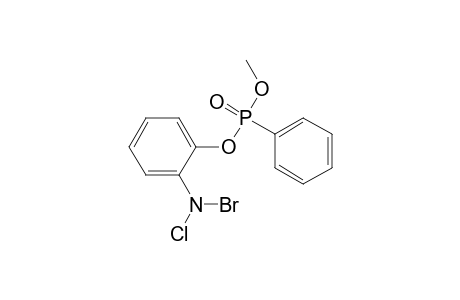 O-(chlorobromoaminophenyl)-O-methyl phenylphosphonate