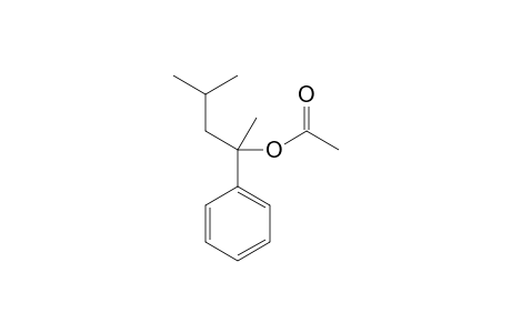 Phenyl isobutyl methylcarbinyl acetate