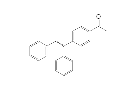 1,2-diphenyl-1-(p-acetylphenyl)ethylene