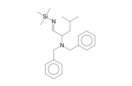 1-Iminopentane, 2-(dibenzylamino)-4-methyl-N-(trimethylsilyl)-