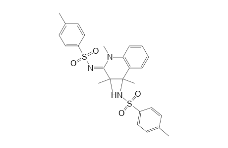 Benzenesulfonamide, N-[3,4-dihydro-1,3,3,4-tetramethyl-4-[[(4-methylphenyl)sulfonyl]amino]-2(1H)-quinolinylidene]-4-methyl-