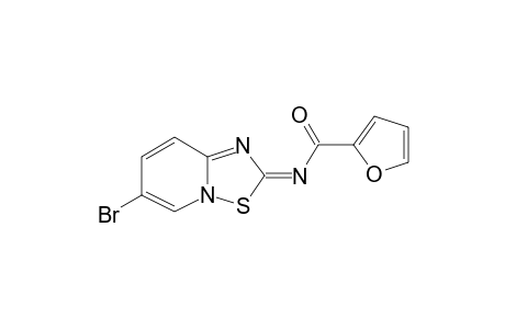 2-Furancarboxamide, N-(6-bromo-2H-[1,2,4]thiadiazolo[2,3-a]pyridin-2-yliden)-