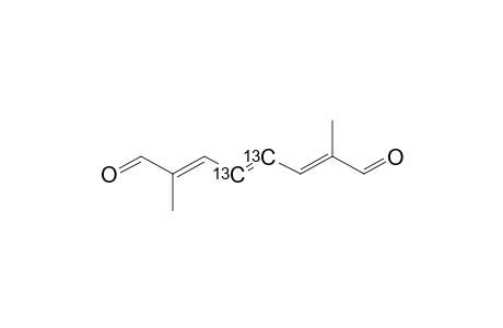 (4,5-(C-13))-2,7-DIMETHYLOCTA-2,4,6-TRIENE-1,8-DIAL