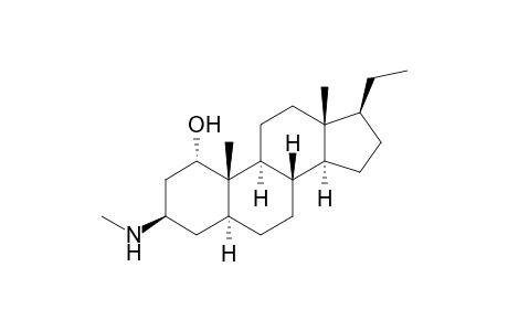 3.beta.-methylamino-1.alpha.-hydroxy-5.alpha.-pregnane