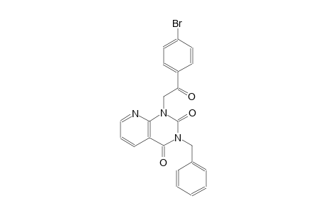 pyrido[2,3-d]pyrimidine-2,4(1H,3H)-dione, 1-[2-(4-bromophenyl)-2-oxoethyl]-3-(phenylmethyl)-