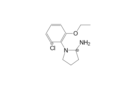 5-amino-1-(2-ethoxyphenyl)-3,4-dihydro-2H-pyrrol-1-ium chloride