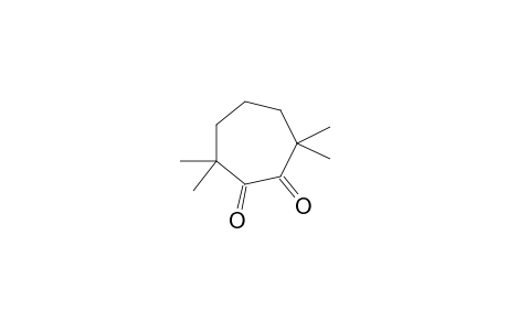 3,3,7,7-Tetramethyl-cycloheptane-1,2-dione