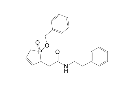 N-Phenethyl(1'-(Benzyloxy)-1'-oxophosphol-3'-en-2'-yl)acetamide