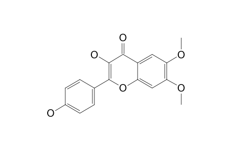 HORTENSIN;4'-HYDROXY-6,7-DIMETHOXYFLAVONOL