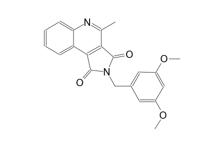 1H-pyrrolo[3,4-c]quinoline-1,3(2H)-dione, 2-[(3,5-dimethoxyphenyl)methyl]-4-methyl-