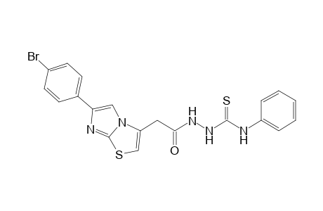 1-[2-[6-(4-bromophenyl)imidazo[2,1-b][1,3]thiazol-3-yl]ethanoylamino]-3-phenyl-thiourea