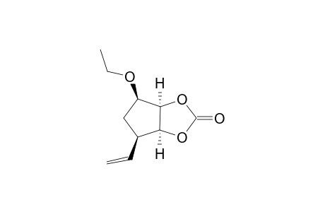 3a.alpha.,4.beta.,6.beta.,6a.alpha.)-4-Ethenyl-6-ethoxytetrahydro-4H-cyclopenta-1,3-dioxol-2-one