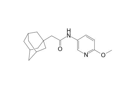 2-(1-Adamantyl)-N-(6-methoxy-3-pyridinyl)acetamide