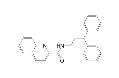 2-quinolinecarboxamide, N-(3,3-diphenylpropyl)-