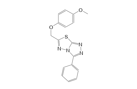 6-[(4-methoxyphenoxy)methyl]-3-phenyl[1,2,4]triazolo[3,4-b][1,3,4]thiadiazole