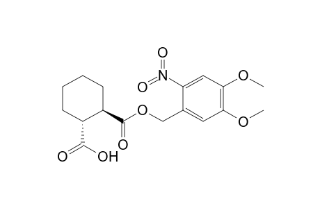 (1R,2R)-2-[(4,5-dimethoxy-2-nitro-phenyl)methoxycarbonyl]cyclohexane-1-carboxylic acid