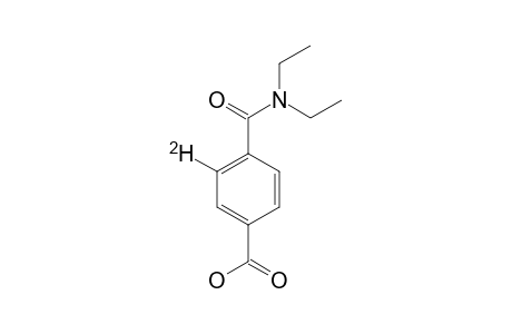 4-Carboxy-2-deutero-N,N-diethylbenzamide