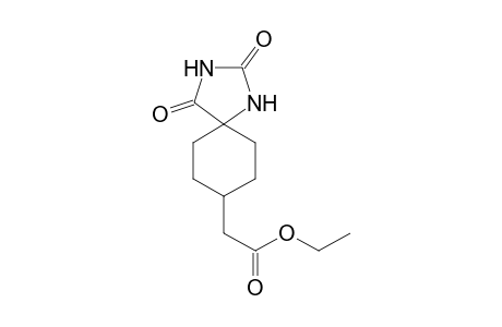 (2,4-Dioxo-1,3-diaza-spiro[4.5]dec-8-yl)-acetic acid ethyl ester