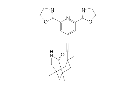 (1R,5S,7R)-7-{2-[2,6-Bis(4,5-dihydrooxazol-2-yl)pyridin-4-yl]ethynyl}-1,3,5-trimethyl-3-azabicyclo[3.3.1]nonan-2-one