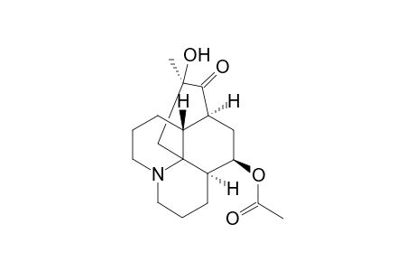 (5-beta,15R)-15-Hydroxy-15-methyl-8-oxolycopodan-5-yl Acetate